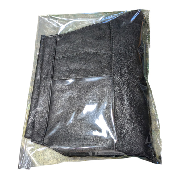 Unik leather vest with Harley Davidson patch Size Med Great Condition - Picture 11 of 11